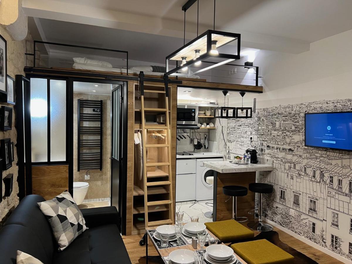 Loft Jaures Apartment ปารีส ภายนอก รูปภาพ